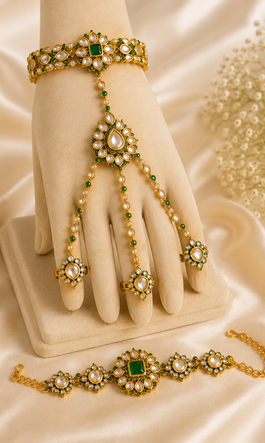 royal kundan hathphool design2 placeholder